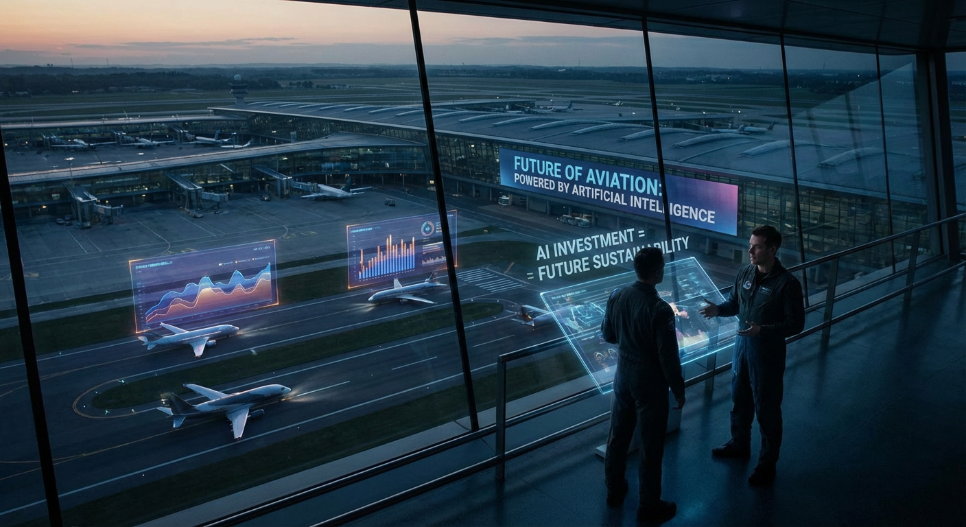 Por Que o Futuro das Companhias Aéreas Depende Crucialmente do Investimento em Inteligência Artificial