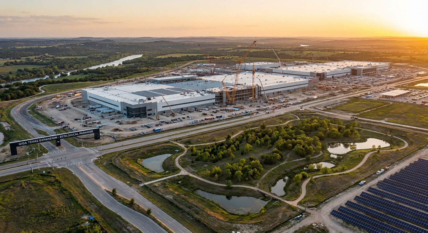 A Expansão de Giga Texas: Um Marco Decisivo para a Inteligência Artificial e a Inovação Industrial